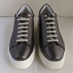 HOMERS Artisan Ista Sneakers Platform Pewter Gray 37.5